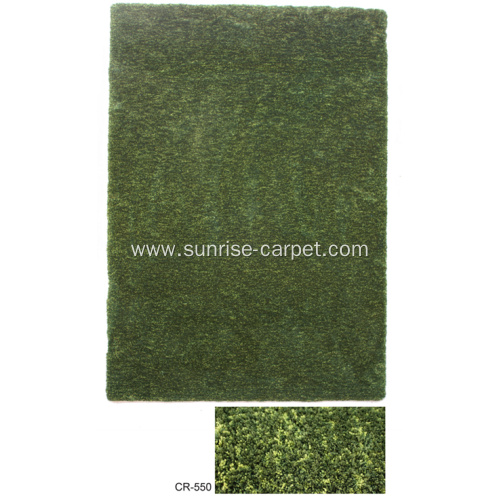 Microfiber Thin Yarn Shaggy Plain Rug